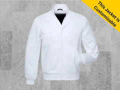 Custom Logo Accepted Satin Jacket High School Baseball League Bomber Varsity Streetwear College Bomber Jacket All leagues