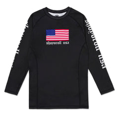 BJJ NoGI Shoyoroll Batch 151 LS 24 Americana Rash Guard