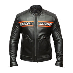 Harley Davidson Jacket Classic Harley Davidson Motorcycle Jacket Black & Orange