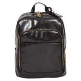 Exclusive Leather Backpack Organizer Rucksack Peru Black Beg