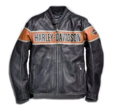 Men's Handmade Harley Davidson Racing BIKE Distressed Leather Jackets