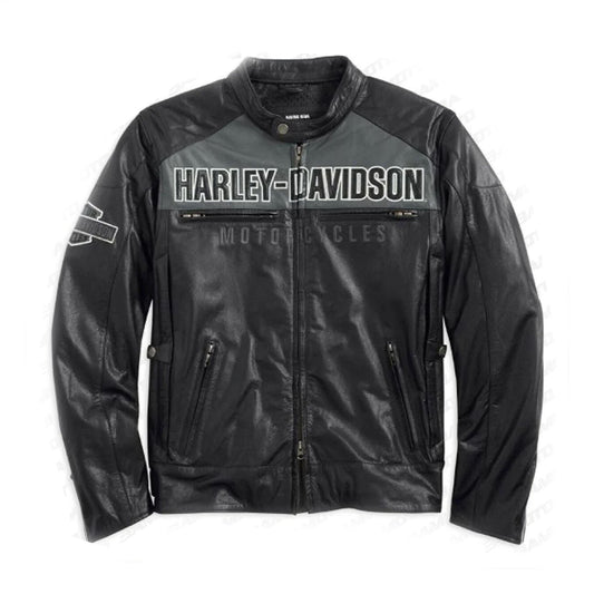Harley Davidson men Horizon HB Leather Jacket