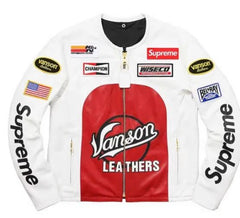 Supreme Vanson Star Genuine Leather Jackets