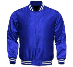 NLF MBA MBL Nhl Satin customised varsity Jacket |sports personalized Bomber satin jackets