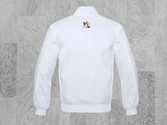 Custom Logo Accepted Satin Jacket High School Baseball League Bomber Varsity Streetwear College Bomber Jacket All leagues