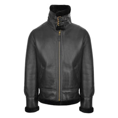 Men’s Classic B3 Original Sheepskin Jacket Black