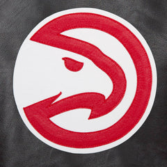 Premium Quality Atlanta Hawks Full Leather Jacket - Black