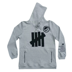 Shoyoroll Batch # 31 UND BJJ Hoodie - Gray Fleece 350 GSM Premium BJJ Apparel