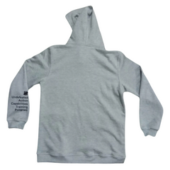 Shoyoroll Batch # 31 UND BJJ Hoodie - Gray Fleece 350 GSM Premium BJJ Apparel