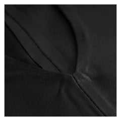 KyleDEP Women’s Nero Genuine Leather Top Black