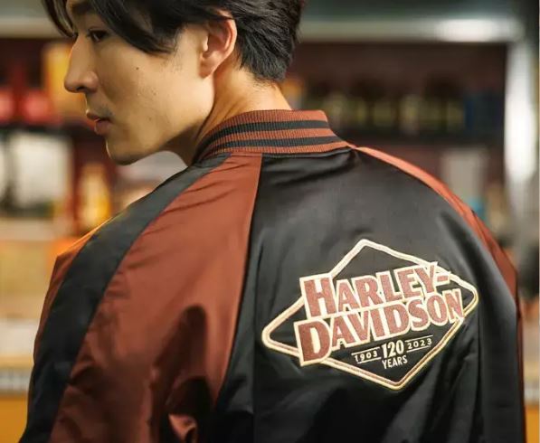 Men’s 120th Anniversary Souvenir Harley Davidson Jacket
