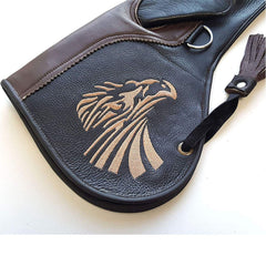 Pack of 20 Left-Hand Falconry Gloves – Premium Nubuck Leather Bird Handling Gloves for Eagles, Hawks & Raptors (Wholesale)