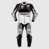 Andrea Dovizioso Ducati Motorcycle MotoGP Black Leather-Suit
