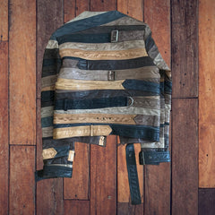 Maison Margiela x H&M Belted Leather Jacket-AW13