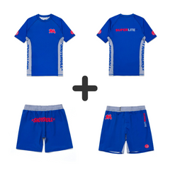 Shoyoroll Batch 145 SuperLite Retro Rash guards SS & MMA Shorts set