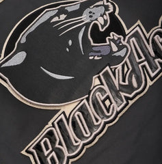 Premium Edition Men's Avirex Black Real Bomber American Flight Jacket Lamb Skin Leather Jackets