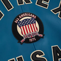 Men’s Avirex Leather Jacket Iconic Avirex Jacket (Dark Blue)