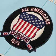 Men’s Avirex Leather Jacket Iconic Avirex Jacket (Light Blue)