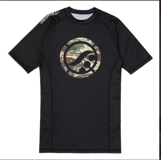Shoyoroll Training Rash Guard SS (BF20) Camo Black