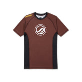 Shoyoroll 2022 Ranked Rash Guard SS Brown