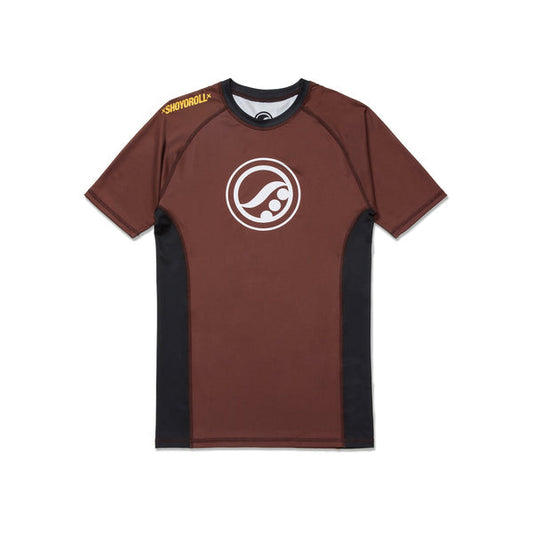 Shoyoroll 2022 Ranked Rash Guard SS Brown