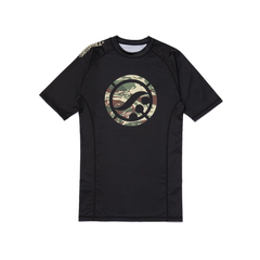 Shoyoroll Training Rash Guard SS (BF20) Black Camo