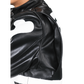 Vanson Leather Model Jacket W/Bones ( Black-White Leather )