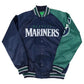 MLB Seattle Mariners Varsity Jacket Navy Blue Satin Jacket Team Varsity Jackets Letterman Jackets with Custom Demand Accepted