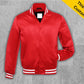 Satin Varsity Jacket Custom solid satin varsity Jacket |personalised Bomber satin jacket | men's &amp; women in various colours