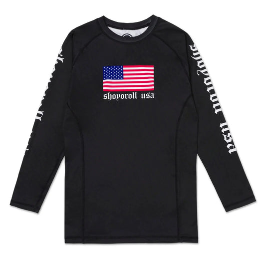 BJJ NoGI Shoyoroll Batch 151 LS 24 Americana Rash Guard