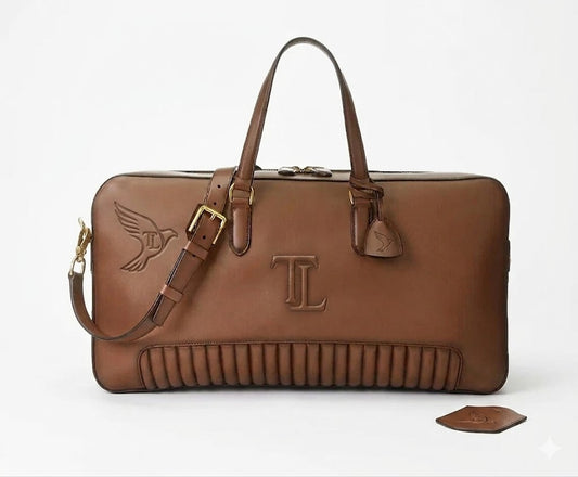 TG-Premium Men’s Travel Bag Vintage Overnight Duffel bag