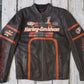 Rare Harley-Davidson Motorcycle Men’s Half Mile Black Original Cowhide Leather Jacket