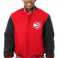 Atlanta Hawks Embroidered Wool Jacket - Red/Black