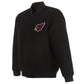 Arizona Cardinals Reversible Wool Jackets - Black
