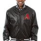 Arizona Diamondbacks Complete Leather Jacket - Black
