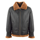 Men’s Classic B3 Original Sheepskin Jacket Brown Ginger