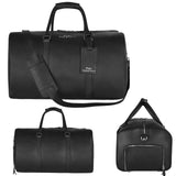 Polo Ralph Lauren Leather Duffle Bag Black Leather with dust Cover