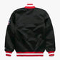 Kansas City Cheifs Satin Bomber Style Letterman Heavyweight Varsity Jackets-Black