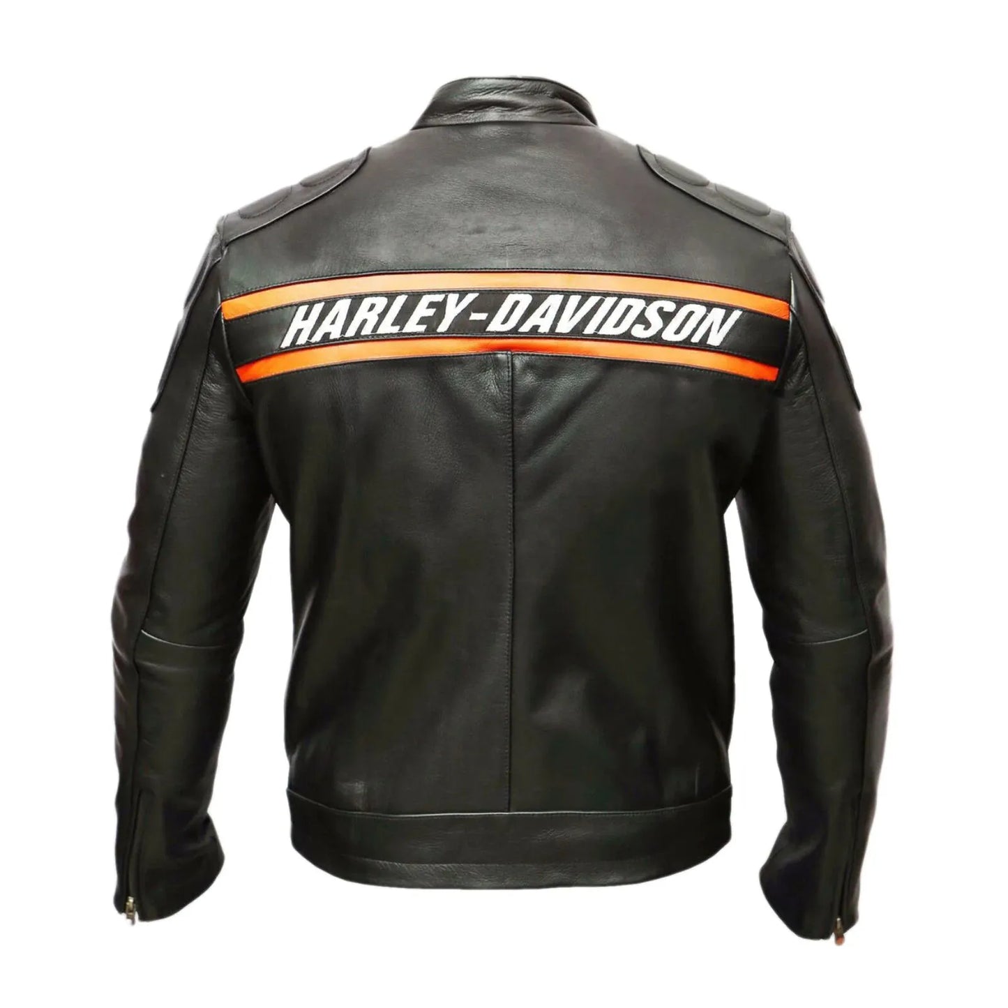Harley Davidson Jacket Classic Harley Davidson Motorcycle Jacket Black & Orange