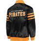 MLB Men's Pittsburgh Pirates Rib Varsity Wool Jacket