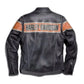 Men's Handmade Harley Davidson Racing BIKE Distressed Leather Jackets
