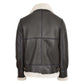 Men’s Classic B3 Original Sheepskin Jacket Brown White