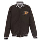 NHL Anaheim DucksTwo-Tone Reversible Fleece Jacket  JH Design  - Gray/Black