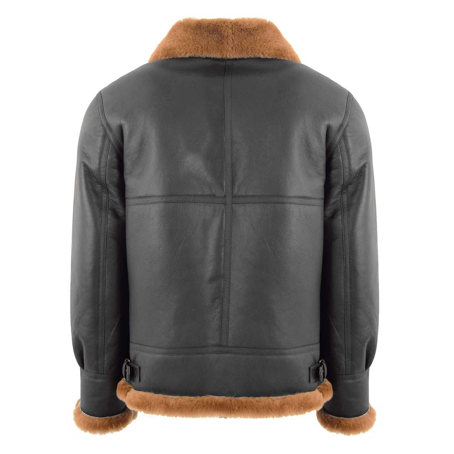 Men’s Classic B3 Original Sheepskin Jacket Brown Ginger