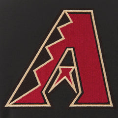 Arizona Diamondbacks JH Design Reversible Women Fleece Jackets - Black