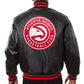 Premium Quality Atlanta Hawks Full Leather Jacket - Black