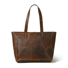 Essential Work Women’s Leather Tote Brown Leather