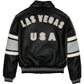 Men's Avirex Leather Jacket Las Vegas  Avirex jacket (Black)