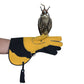 Pack of 10 Left Hand Falconry Gloves | Custom Suede Leather | Professional Bird Handling Gloves