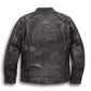 Harley Davidson Dauntless Men Convertible 2 in 1 Genuine Cow Leather Jackets